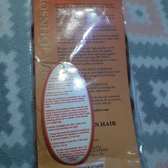 Beverly Johnson 100% premium Human Hair Extensions Spanish wave weave. - Picture 4 of 8